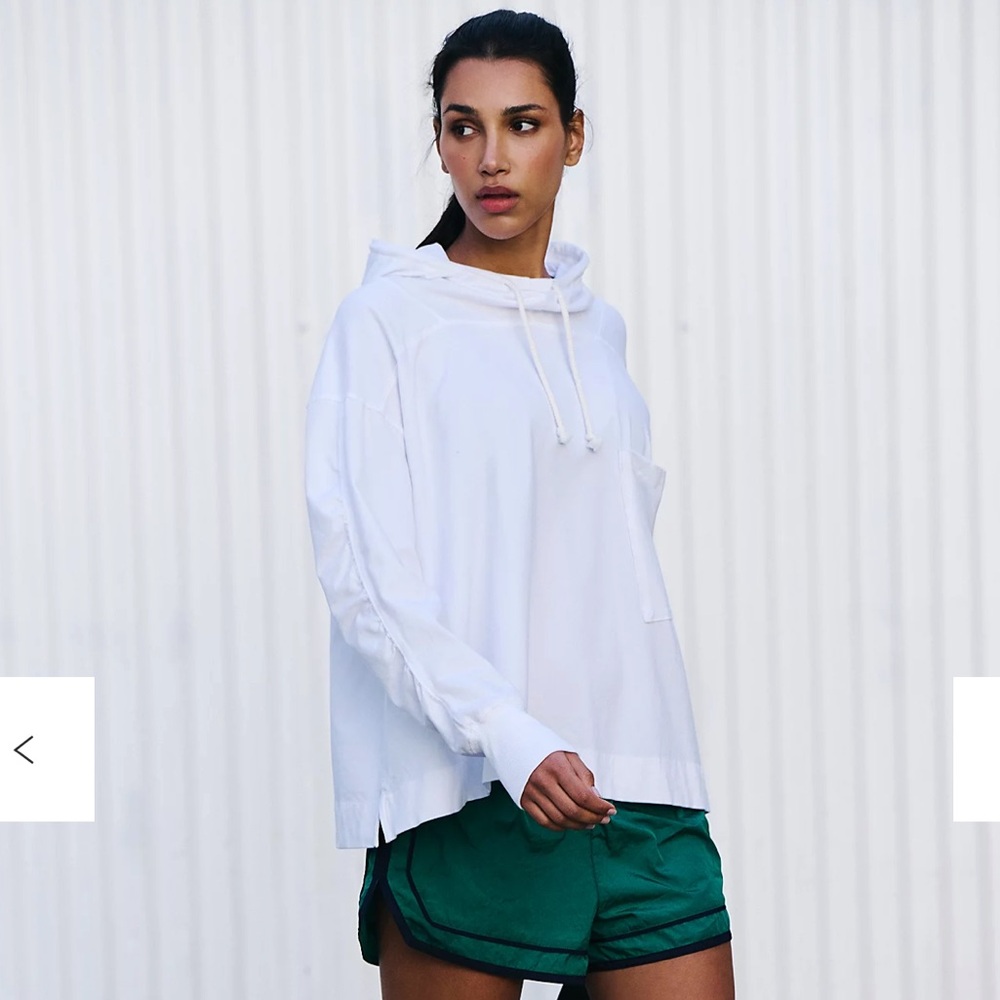 NWT free people hot shot hooded layer